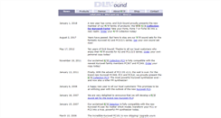 Desktop Screenshot of dlnsound.com